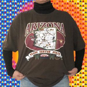 🔥Arizona State Brown Tee🔥